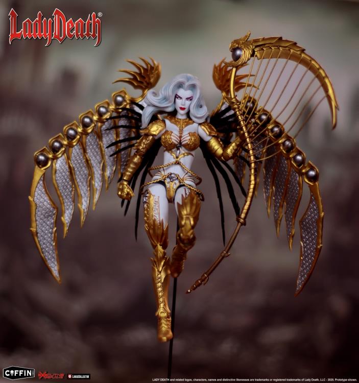 Executive Replicas Lady Death (Gold Ver.) Action Figure 3 Executive Replicas Lady Death (Gold Ver.) 1/12 Action Figure