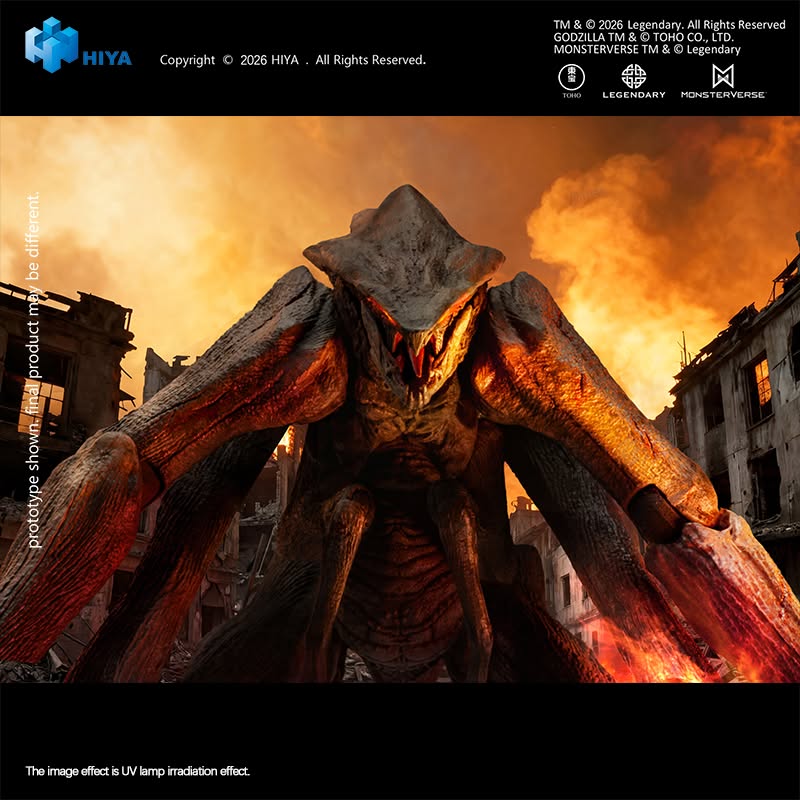 Godzilla King of the Monsters MUTO Hiya Toys Exquisite Basic Action Figure 3 HIYA Toys Godzilla King of the Monsters Super Articulated MUTO Exquisite Basic Action Figure