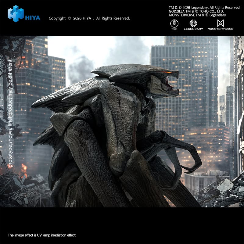 Godzilla King of the Monsters MUTO Hiya Toys Exquisite Basic Action Figure 4 HIYA Toys Godzilla King of the Monsters Super Articulated MUTO Exquisite Basic Action Figure