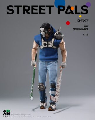 MUFF Toys Ghost - Fear the Hunter 1/12 Scale Street Pals Action Figure