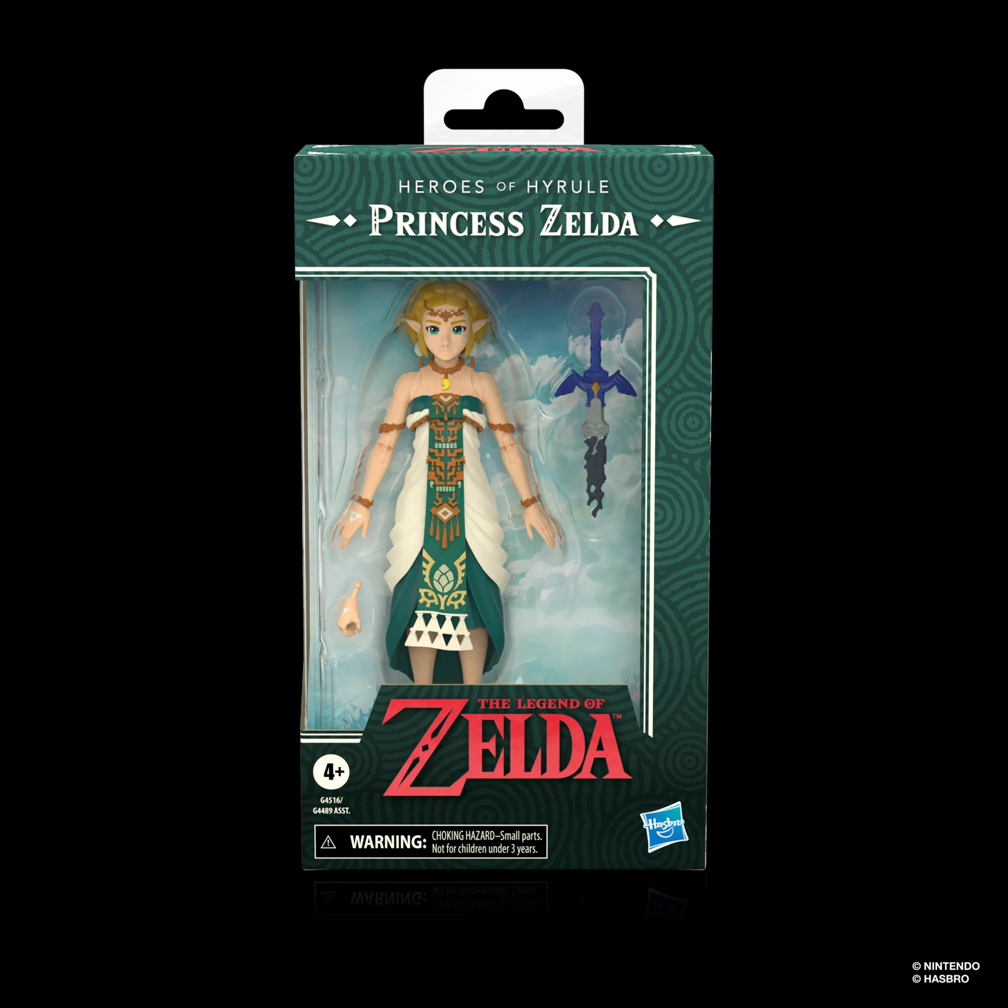 The Legend of Zelda Tears of the Kingdom Heroes of Hyrule Princess Zelda Action Figure 10 The Legend of Zelda Heroes of Hyrule Princess Zelda 6 Inch Action Figure