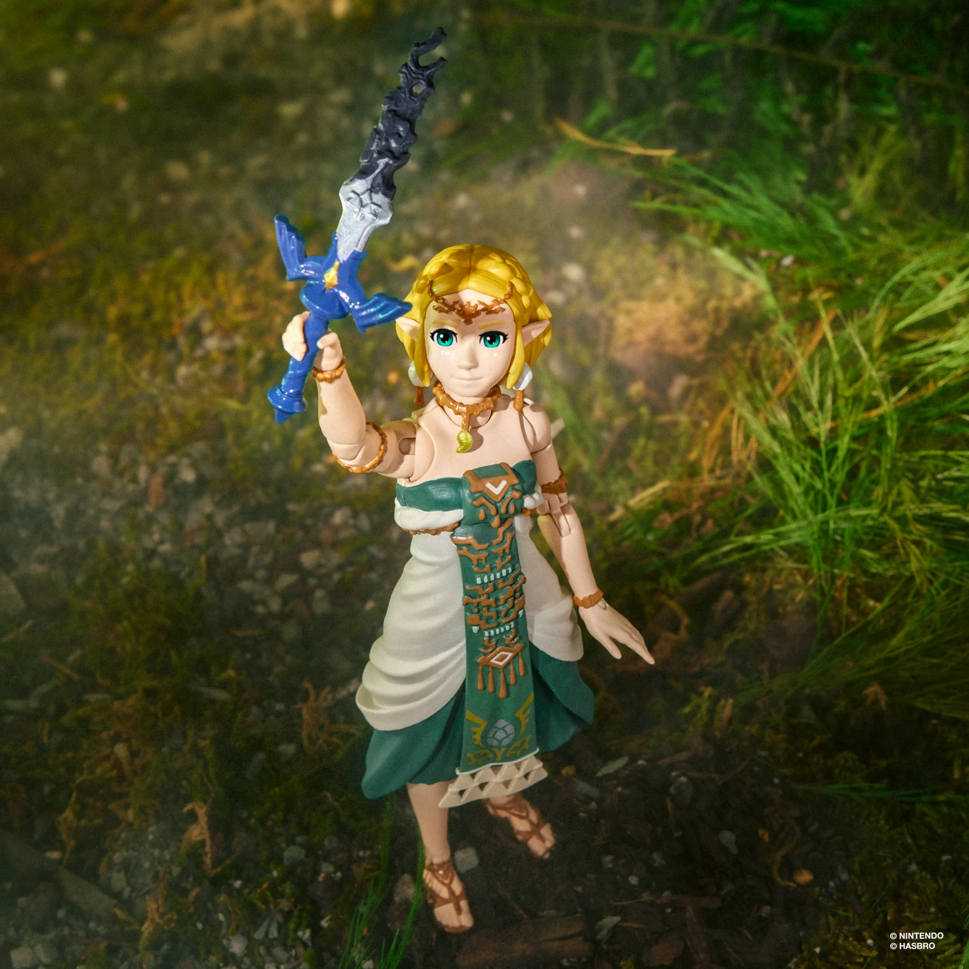 The Legend of Zelda Tears of the Kingdom Heroes of Hyrule Princess Zelda Action Figure 2 The Legend of Zelda Heroes of Hyrule Princess Zelda 6 Inch Action Figure