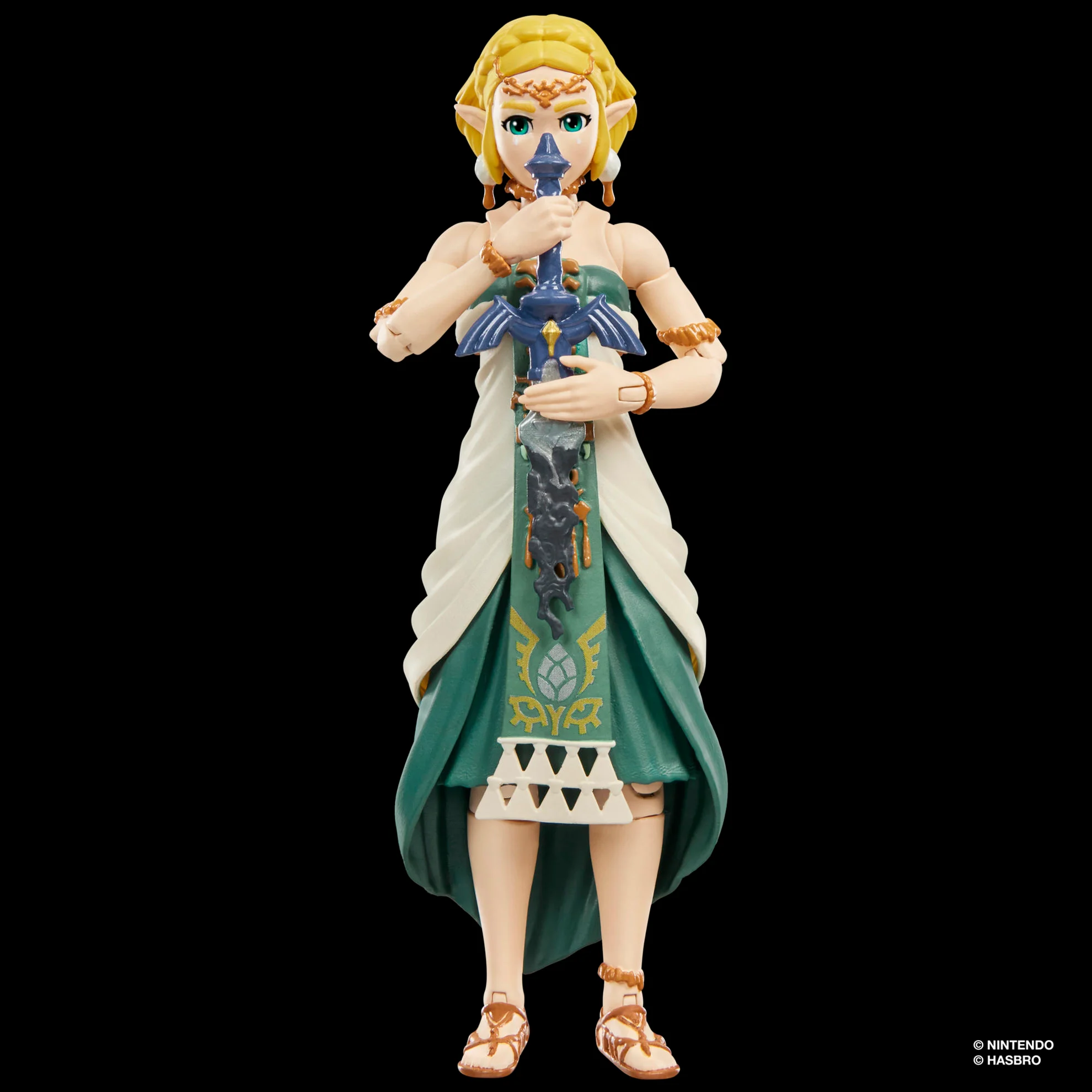 The Legend of Zelda Tears of the Kingdom Heroes of Hyrule Princess Zelda Action Figure 3 The Legend of Zelda Heroes of Hyrule Princess Zelda 6 Inch Action Figure