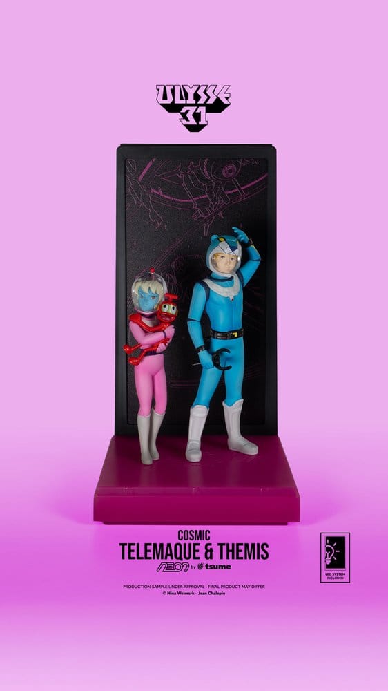 Tsume Ulysses 31 Telemachus and Yumi Cosmic Statue 1 Tsume Ulysse 31 Telemachus and Yumi Neon 1/9 Scale PVC Statue Cosmic Version