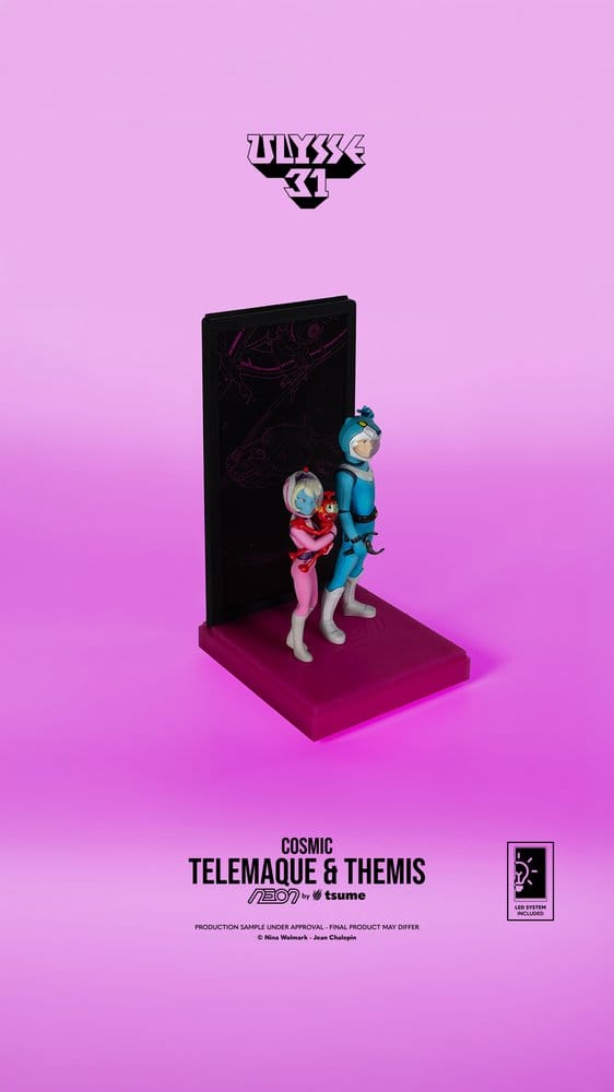 Tsume Ulysses 31 Telemachus and Yumi Cosmic Statue 6 Tsume Ulysse 31 Telemachus and Yumi Neon 1/9 Scale PVC Statue Cosmic Version