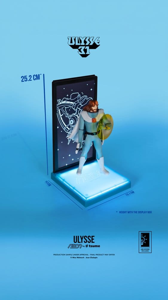 Ulysse 31 Neon Figure Ulysse 20 cm 8 Tsume Ulysse 31 Ulysses Neon 1/9 Scale PVC Statue