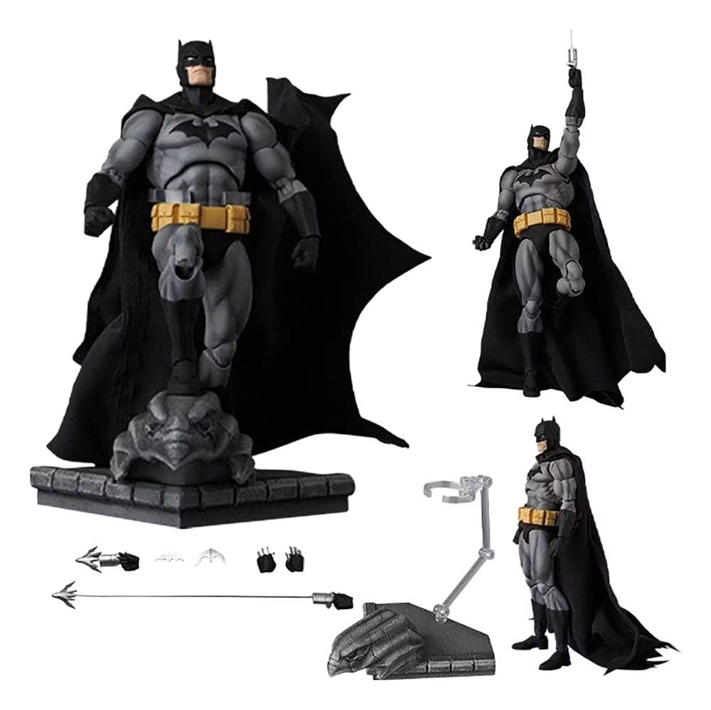 Batman Hush MAFEX Action Figure Batman Black Ver 3 Medicom MAFEX No. 126 Batman Hush Black Version Re-Run