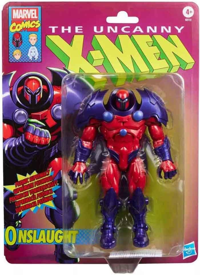Marvel Legends Series Onslaught, X-Men the Uncanny Comic Action Figure Exclusive 1 Marvel legends Onslaught X-Men Deluxe Retro Card Action Figure
