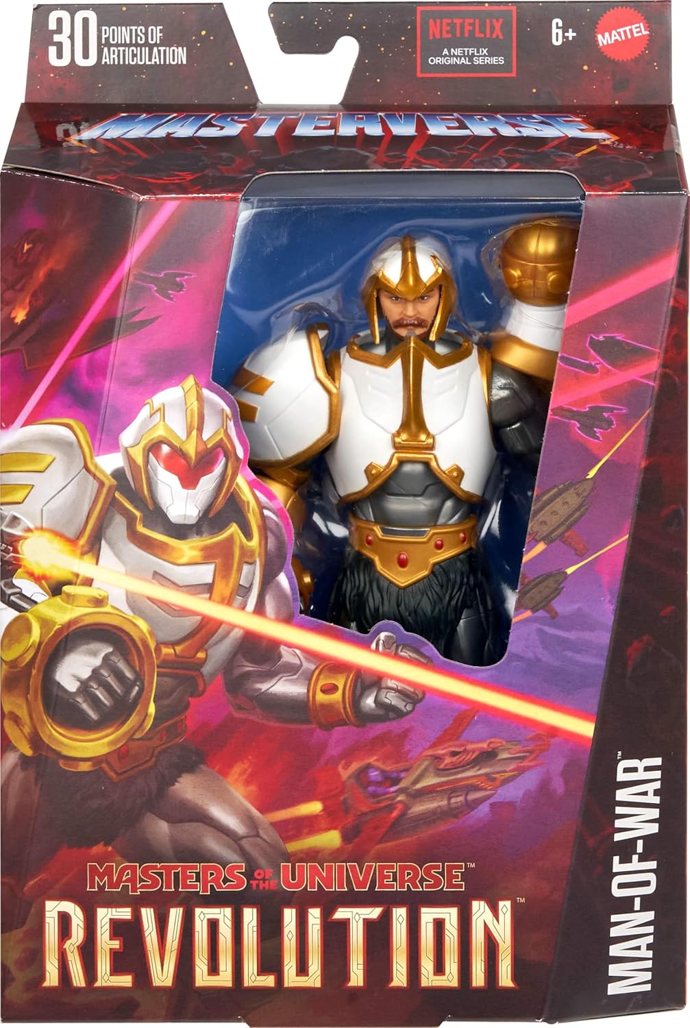 Masters of the Universe Masterverse Revolution Man-Of-War 5 Masters of the Universe Revolution Man-Of-War Action Figure (Cased )
