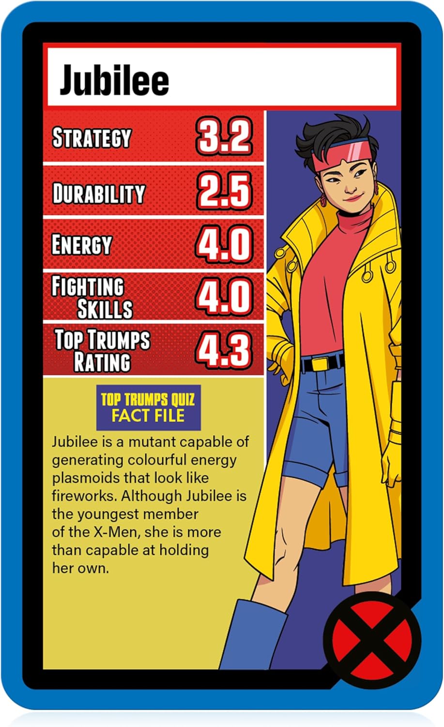 X-Men 97 Top Trumps Playing Cards 7 X-Men 97 Top Trumps Playing Cards