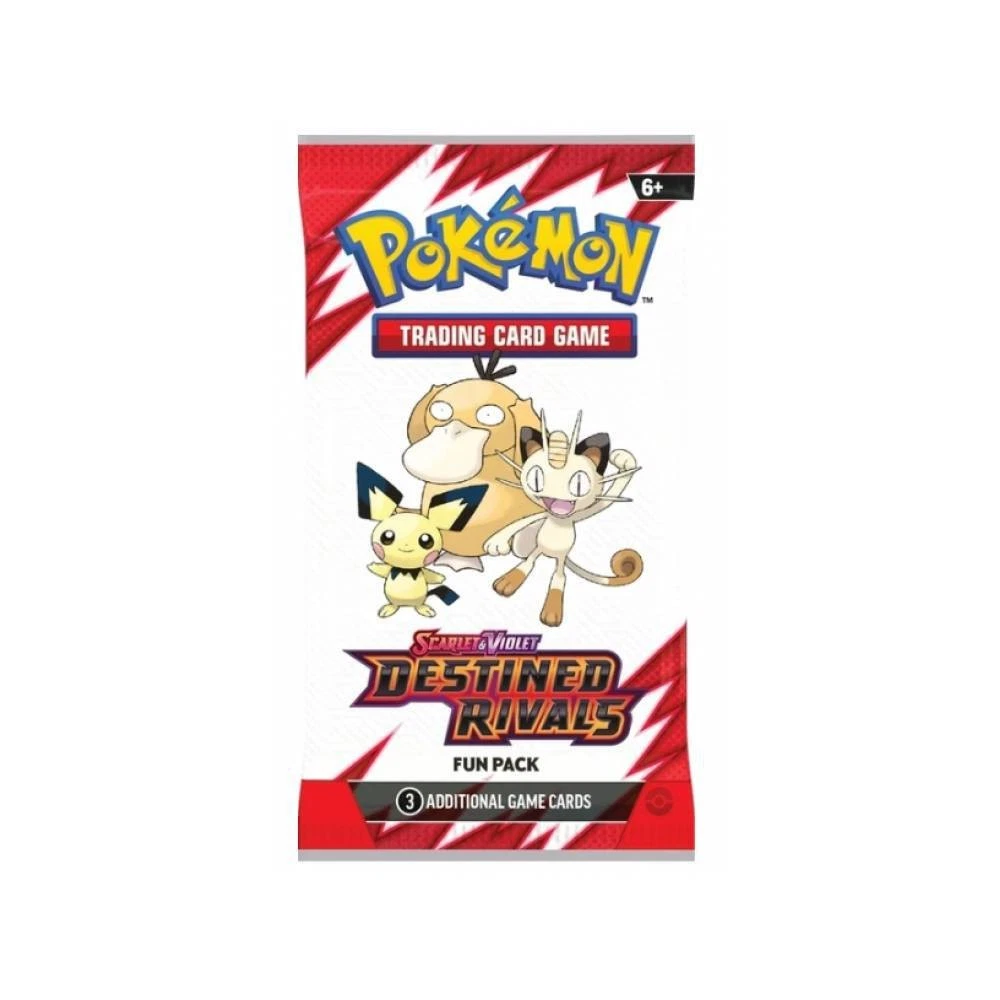 pokemon1 Pokemon Scarlet & Violet Destined Rivals Fun Pack 3-Card English Set