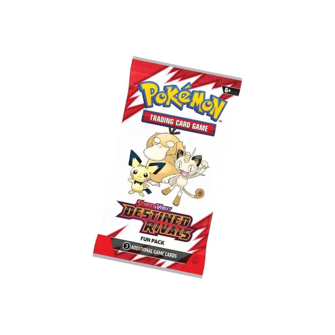 pokemon2 Pokemon Scarlet & Violet Destined Rivals Fun Pack 3-Card English Set