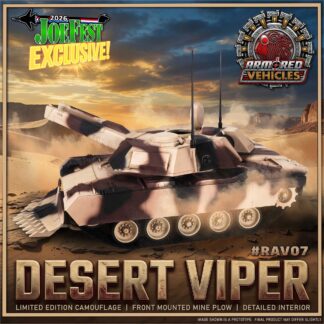 Ramen Toy RAV07 Desert Viper 1/12 Scale Vehicle Main Battle Tank