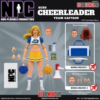 NPC (Non-Playable Characters) SCHS Cheerleader Team Captain 1/12 Action Figure