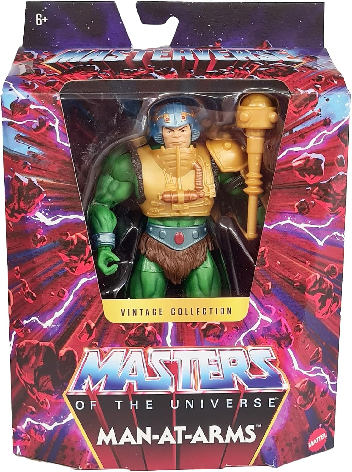 Mat-At-Amrs Vintage 1 Masters of the Universe Masterverse Vintage Collection Man-At-Arms Action Figure